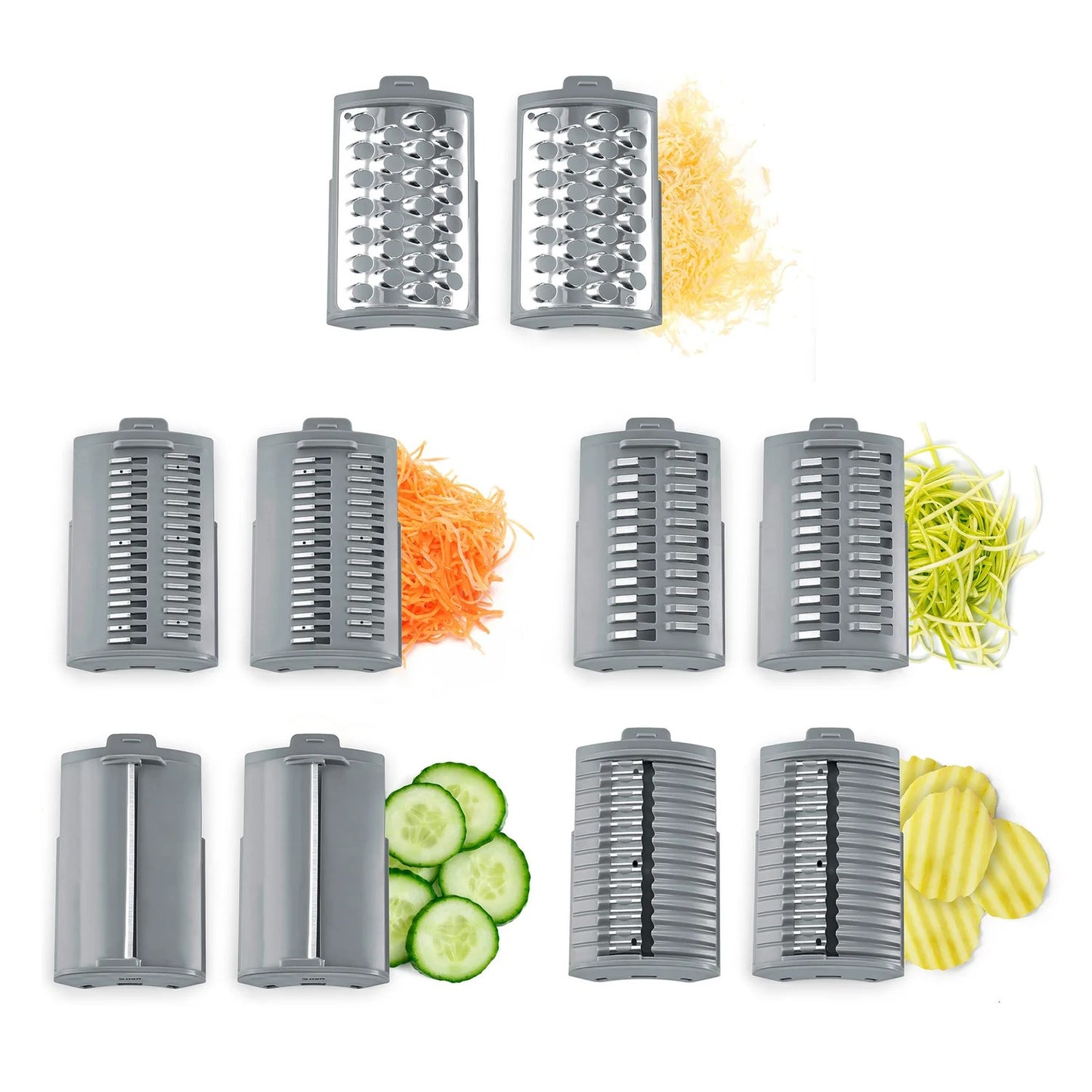 Affettatrice MultiSlicer CASO Design con accessori su piano cucina