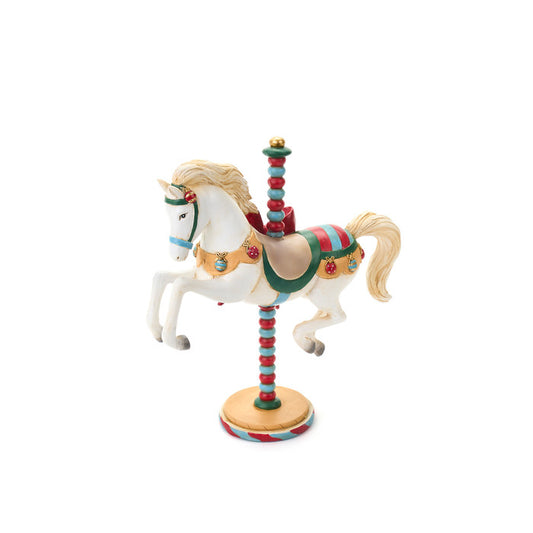 Cavallo da giostra in resina decorata – La Giostra di Amelie

