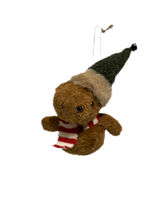 Addobbo Orsetto peluche decoro per albero "Bear Wonderland"