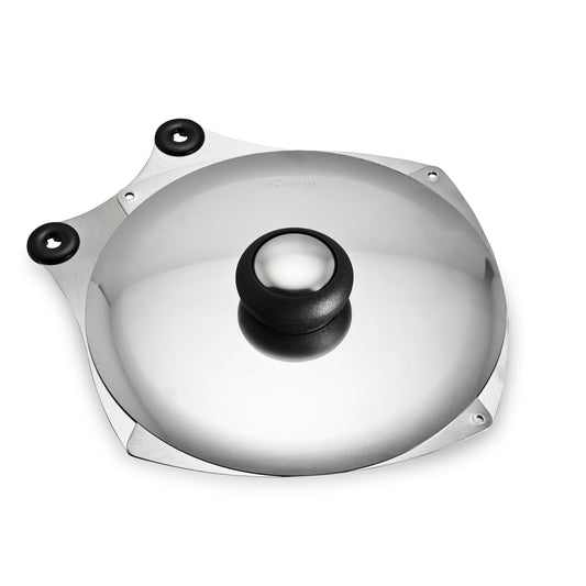 Coperchio a ventaglio universale salvaspazio in acciaio inox I Genietti di Ipac