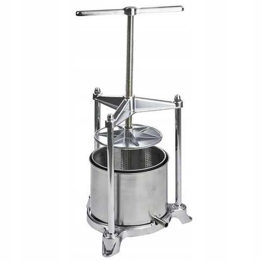 Torchietto premitutto 5 litri in acciaio inox per frutta e verdura