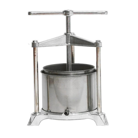 Torchietto premitutto 5 litri in acciaio inox per frutta e verdura