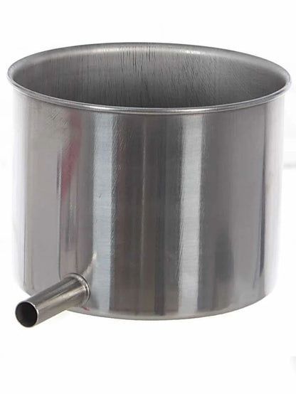 Torchietto premitutto 5 litri in acciaio inox per frutta e verdura