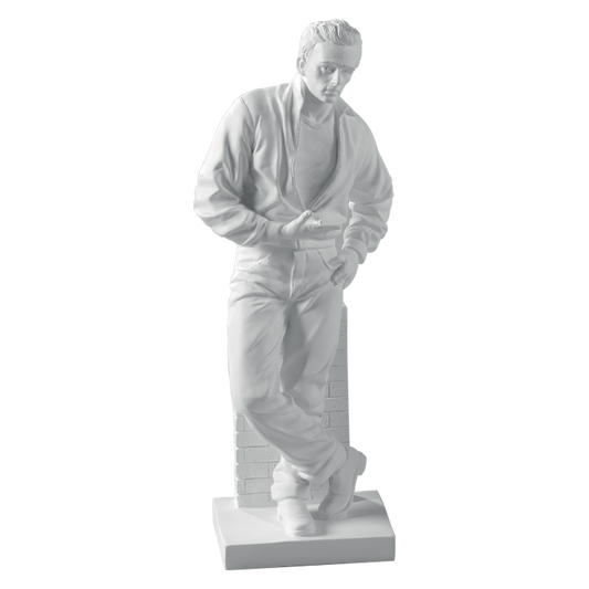 Statuina in resina bianca raffigurante star del cinema. Dimensione: cm 12,5 x 10 x 32 h. In negozio e online su tuttochic.it