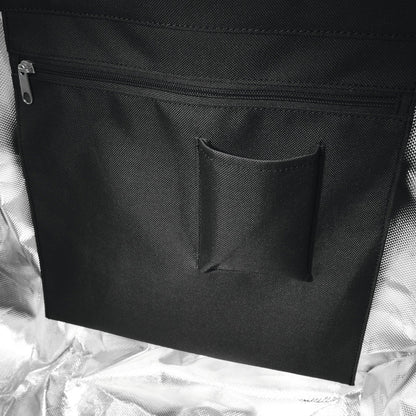 Trolley termico Reisenthel Carrycruiser Iso nero con ruote e manico telescopico.