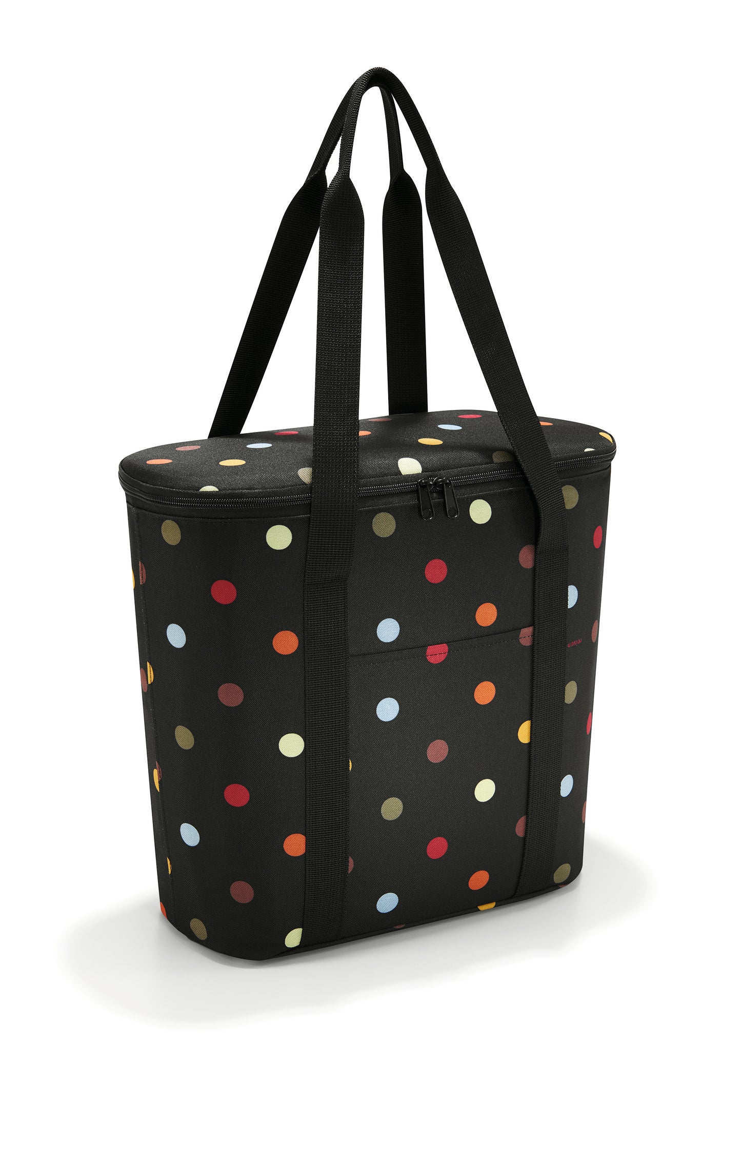 Borsa termica Reisenthel Thermoshopper fantasia Dots a pois colorati.