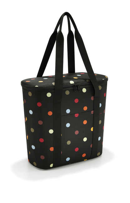 Borsa termica Reisenthel Thermoshopper fantasia Dots a pois colorati.