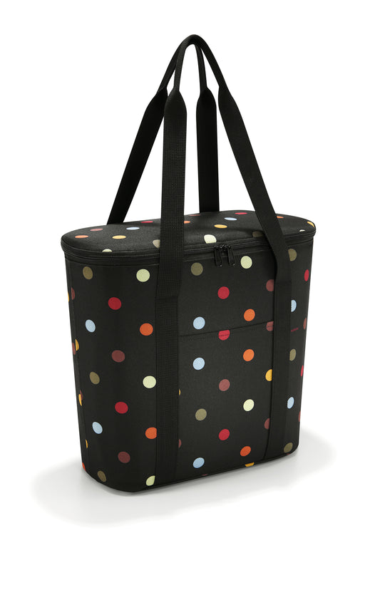 Borsa termica Reisenthel Thermoshopper fantasia Dots a pois colorati.