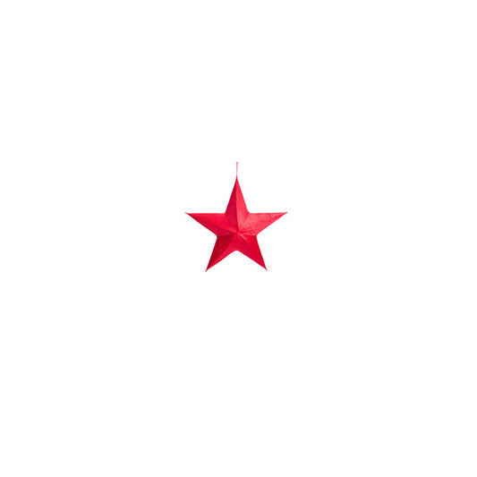 Stella decorativa in velluto rosso – La Giostra di Amelie