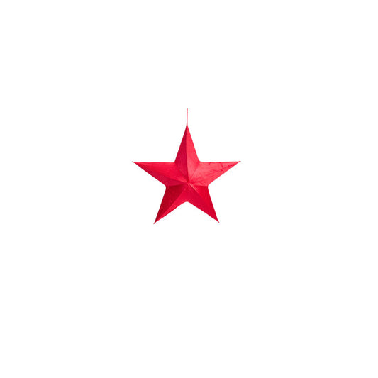 Stella decorativa in velluto rosso – La Giostra di Amelie