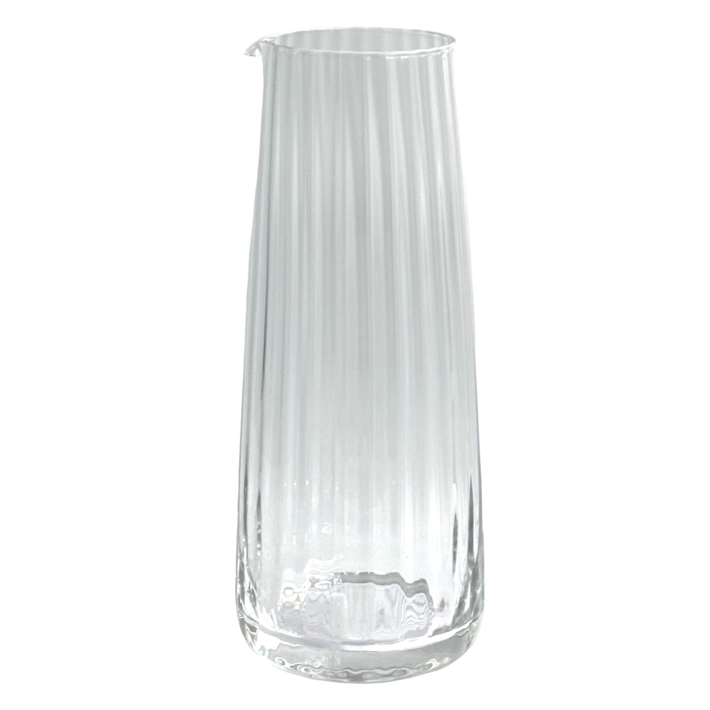 Caraffa in vetro soffiato Prismia Rose & Tulipani trasparente 1300 ml