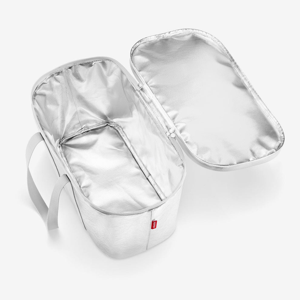 Spesso rivestimento termico in alluminio della Coolerbag 20L argento.