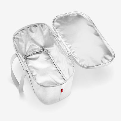 Spesso rivestimento termico in alluminio della Coolerbag 20L argento.