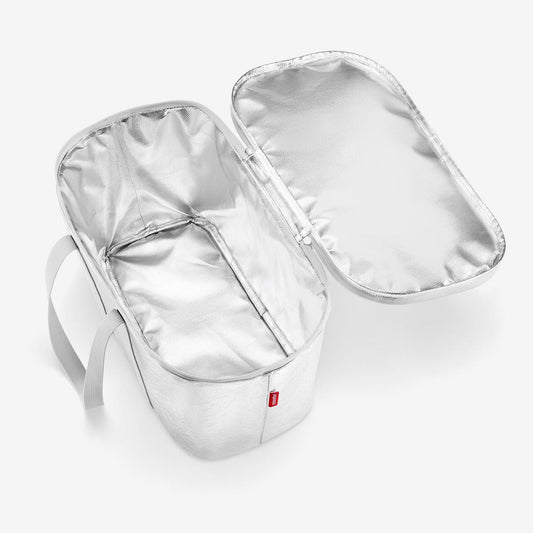 Spesso rivestimento termico in alluminio della Coolerbag 20L argento.