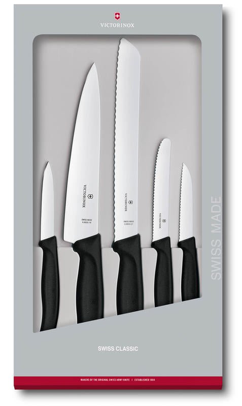 *Lista Nozze di Raffaele e Valentina - Coltelli da Cucina Set 5 pezzi Victorinox