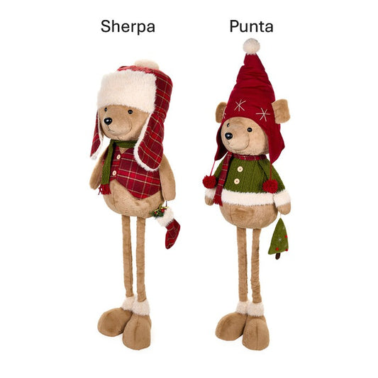 orsetto decorativo XL 153 cm con gambe estensibili