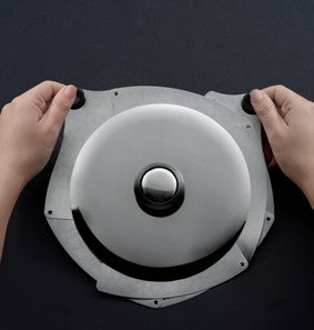 Coperchio a Ventaglio Universale 12-32 cm I Genietti di Ipac in Acciaio Inox