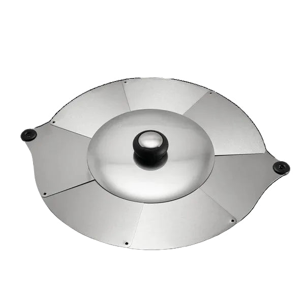 Coperchio a Ventaglio Universale 12-32 cm I Genietti di Ipac in Acciaio Inox