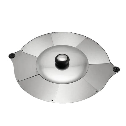Coperchio a Ventaglio Universale 12-32 cm I Genietti di Ipac in Acciaio Inox