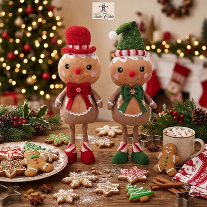 pupazzo Pan di Zenzero in piedi collezione Gingerbread