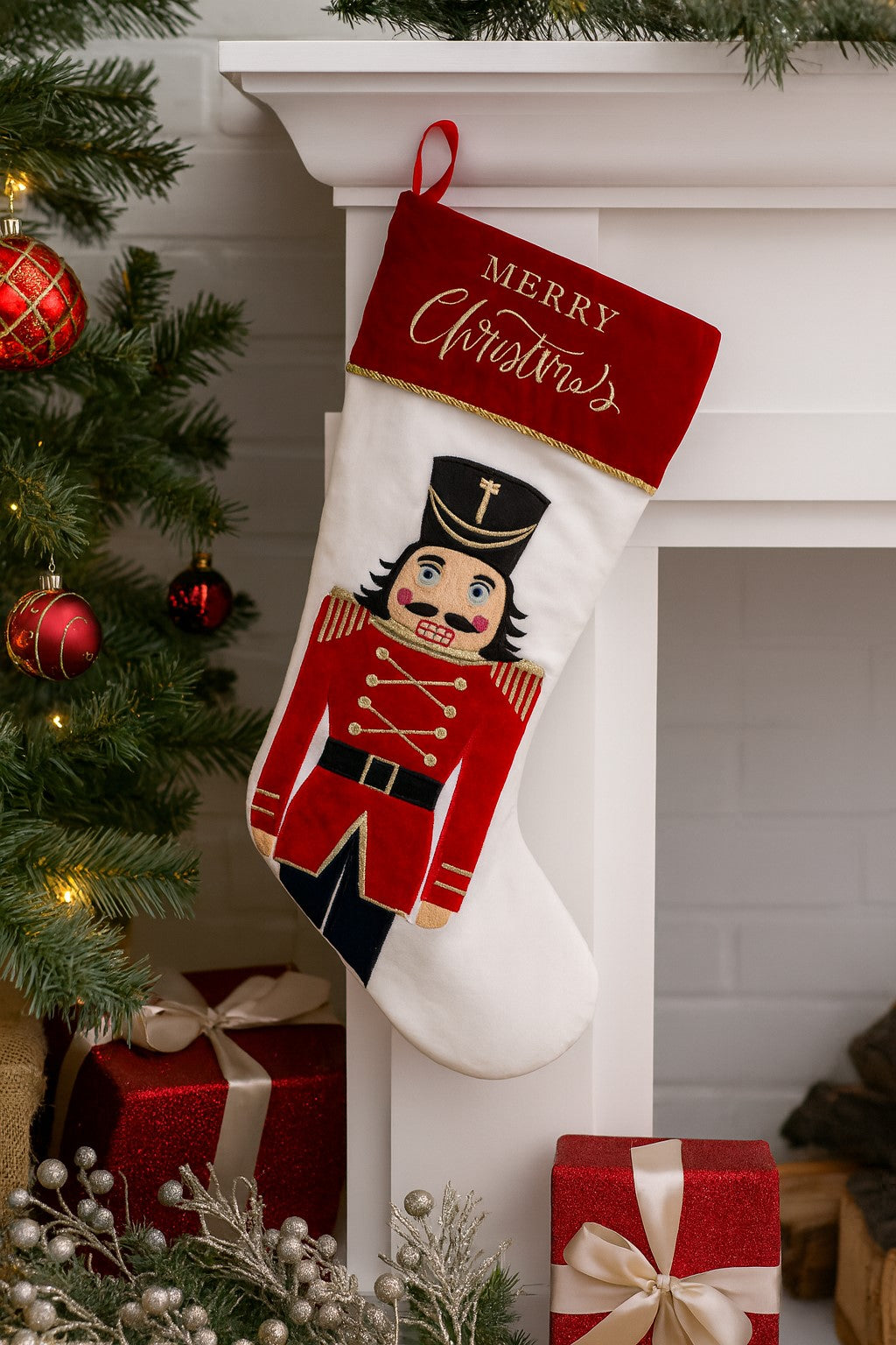 Calza di Natale Schiaccianoci Timstor