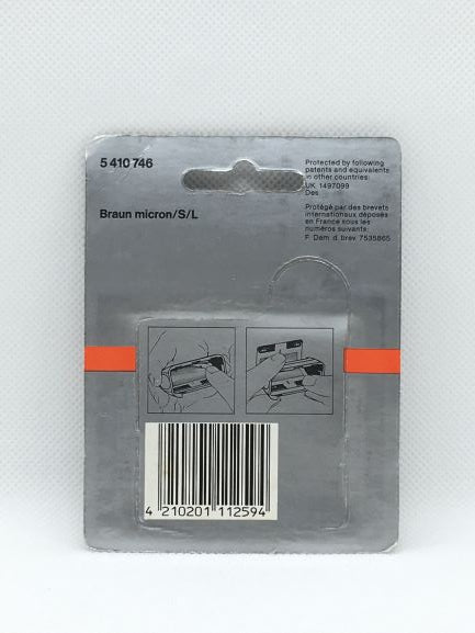 Lamina di ricambio 410 per rasoi Braun vintage. Adatta ai seguenti modelli: Braun Micron Braun Micron/S Braun Micron/L. In negozio e online su tuttochic.it