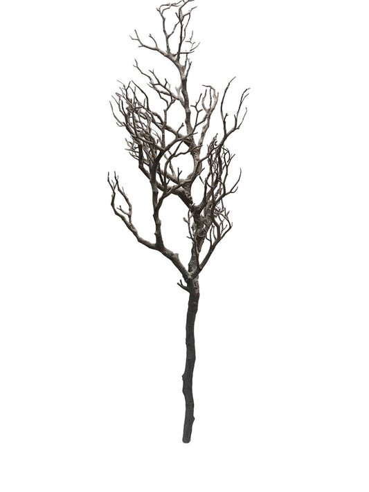 Ramo Manzanite in PVC con effetto innevato. Il ramo finto Manzanite decora vasi, crea alberi artificiali, abbellisce composizioni floreali e offre molte altre possibilità di decorazione. Dimensioni: cm 28 x 106 h Colore: grigio e bianco (neve). In negozio e online su tuttochic.it