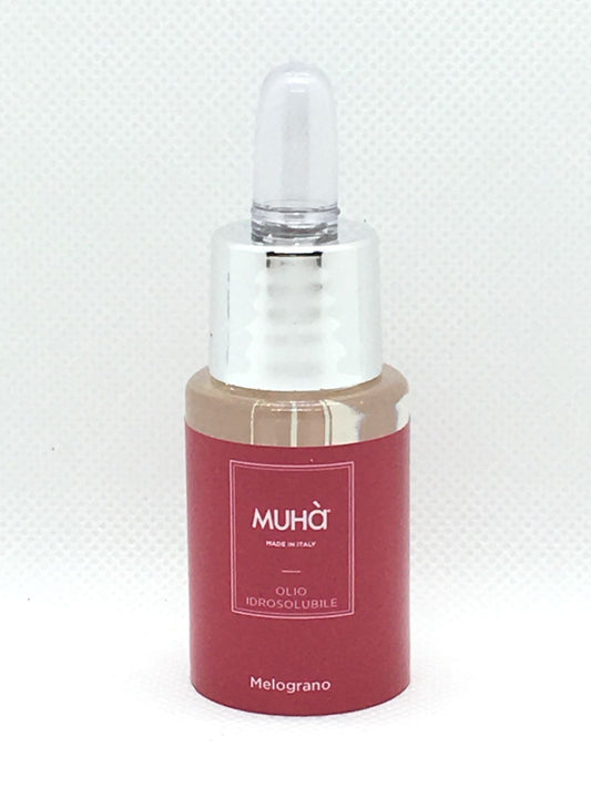 Olio idrosolubile per lampada ad ultrasuoni, poche gocce nell'acqua, e si crea nell'ambiente una piacevole atmosfera di aromi e note profumate di grande qualità. MELOGRANO L’intenso profumo dell’arancio, pesca e melone