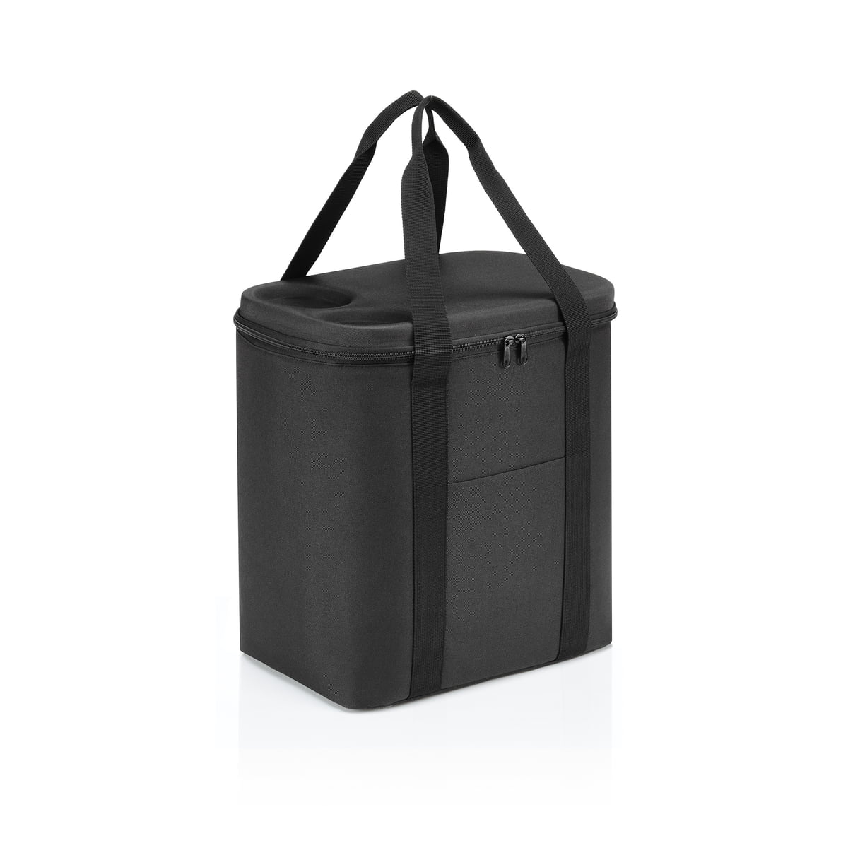La borsa frigo Coolerbag Black nell'inconfondibile look Reisenthel, all'interno con pellicola isolante di alta qualità. In questo modo, tutte le prelibatezze e le bevande rimangono fresche. Inoltre, il coolerbag XL è ancora di più: con il suo coperchio rinforzato diventa tavolo. Colore nero