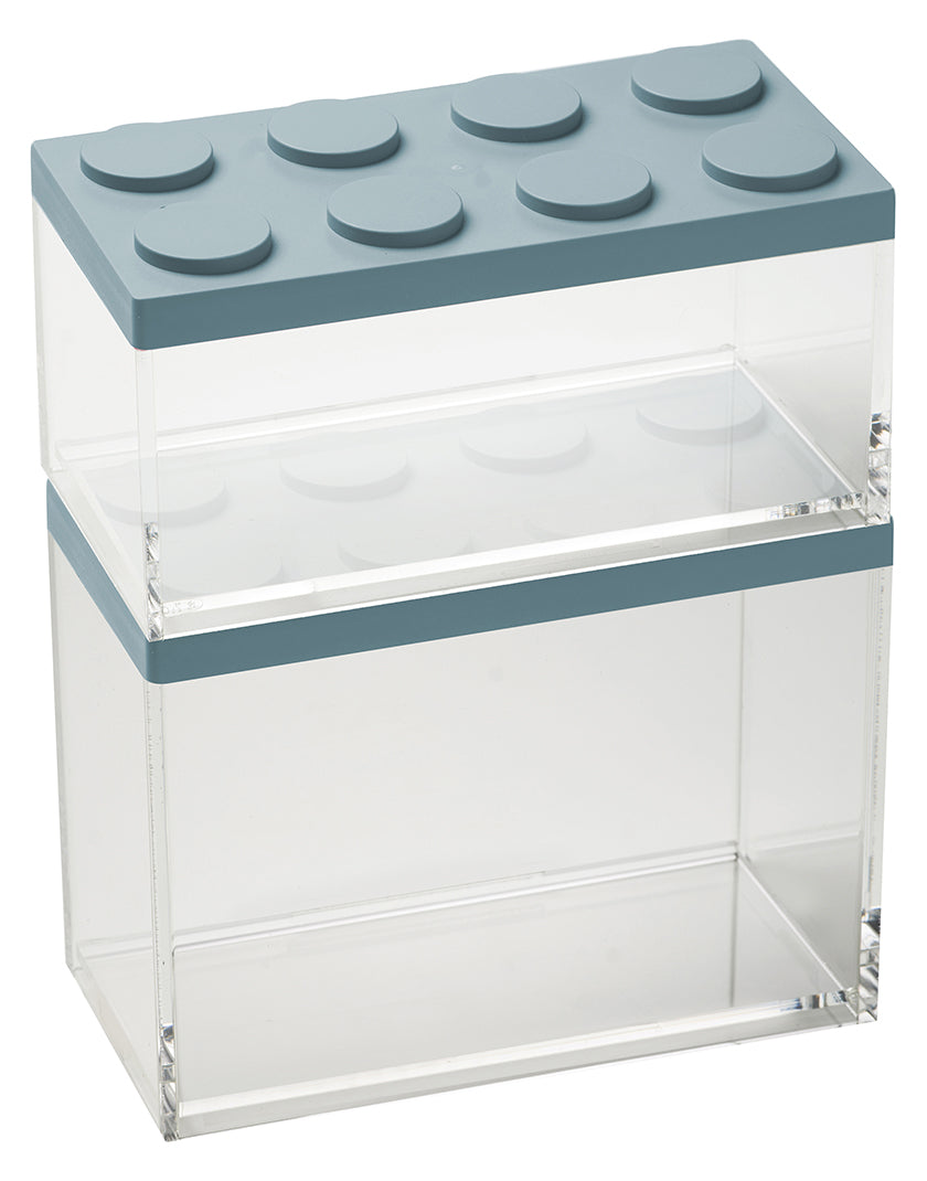 Container Brickstore LEGO LT. 2 blue dust Omada Tuttochic