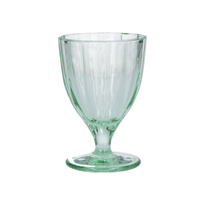 Confezione 6 calici in vetro mela verde cc 300 - Ø 8,5 - h 13 cm. Lavabili in lavastoviglie. In negozio e online su tuttochic.it
