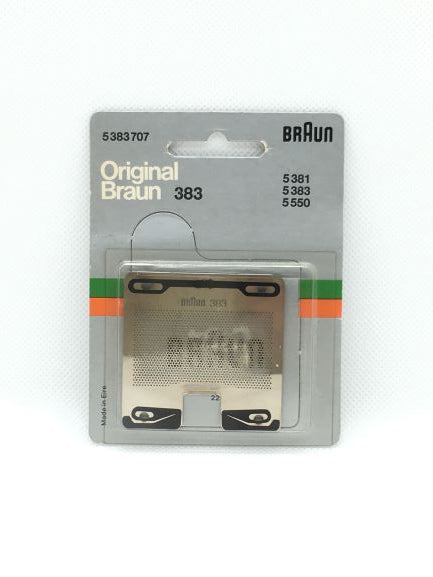 Lamina di ricambio 383 per rasoi Braun vintage. Adatta ai seguenti modelli: Braun Synchron plus Braun Synchron plus de luxe Braun Intercontinental Braun Sixtant 8008. In negozio e online su tuttochic.it