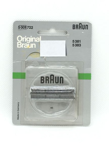 Blocco coltelli 5001722 per rasoi Braun adatto ai seguenti modelli: Braun Sixtant 8008 Braun Synchron plus Braun Synchron plus de luxe. In negozio e online su tuttochic.it