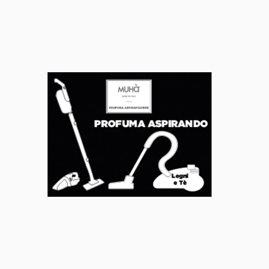 SEMI NATURALI PROFUMATI Usando l’aspirapolvere potrai profumare piacevolmente i tuoi ambienti. CONFEZIONE CONTIENE 5 BUSTINE Fragranza  LEGNI E TÈ Ricordi di un souk d’oriente sono evocati dal profumo agrumato del bergamotto e dell’arancia che si espandono leggeri...ecc. In negozio e online su tuttochic.it