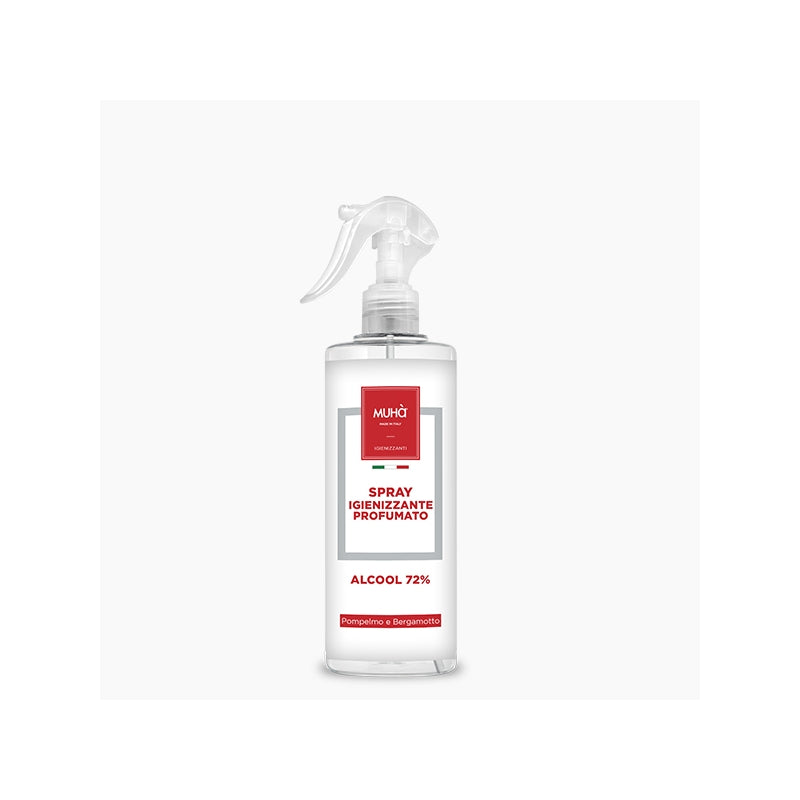 Spray igienizzante profumato è un prodotto per la detergenza e igienizzazione delle superfici mediante un’azione meccanica di lavaggio e asportazione di sporco, batteri e germi. In negozio e online su tuttochic.it