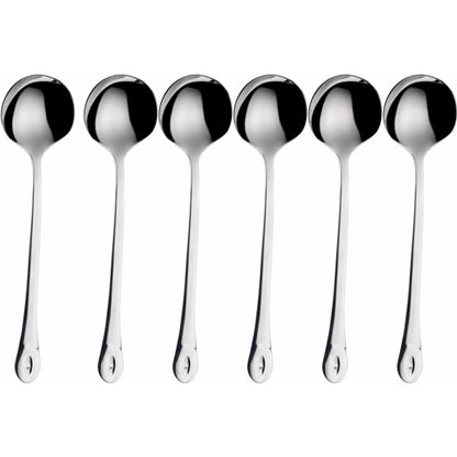 Set 24 Cucchiaini Moka Round Acciaio Inox Nichel Free - Made In Italy | Design Ergonomico Per Caffè - Foto 5