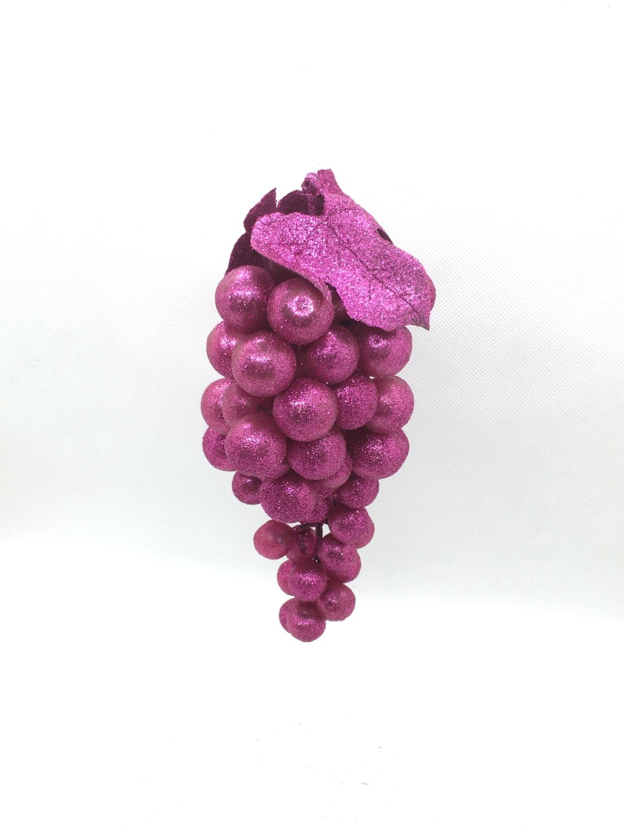 Decorazione uva glitter viola